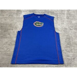 University of Florida Gators Muscle Shirt Mens XL Blue Sleeveless Pro Edge